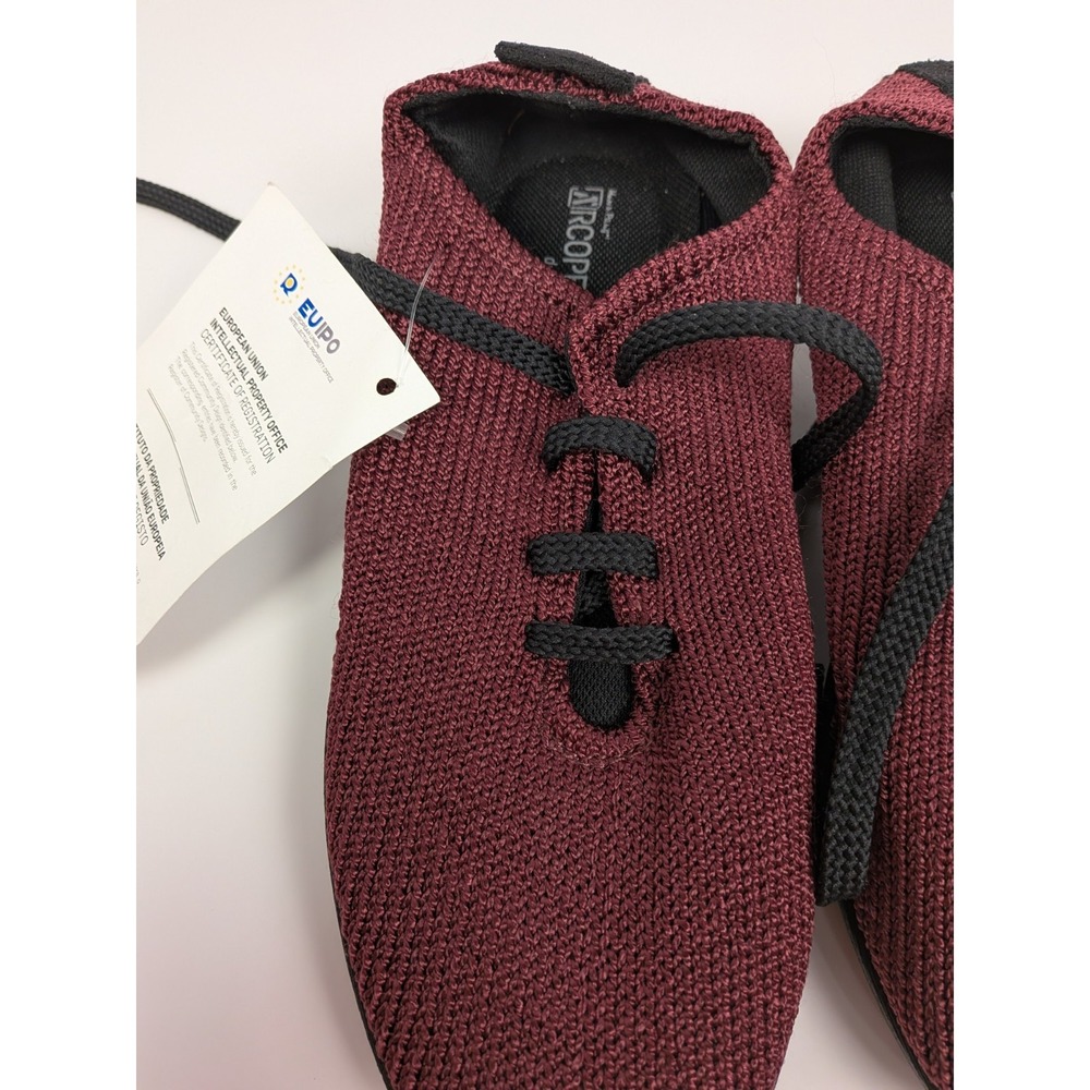 NEW Arcopedico Knitted Women's Ls Bordeaux Red Size 38(EU) 7.5 US - Picture 5 of 11